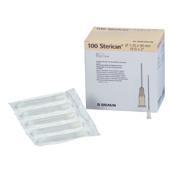 Sterican Einmalk. 1,10x50 G19  100St