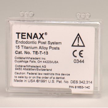 Tenax Titanstifte 1,3mm gelb 15St