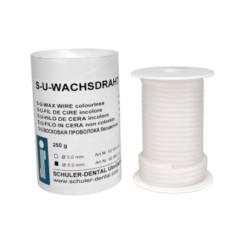 Wachsdraht 5,0 farblos 250g