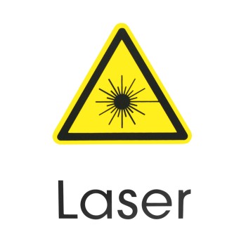 Elexxion Warnschild Laser  St