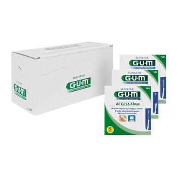 GUM Access Floss 50 x 5 Fäden  Box