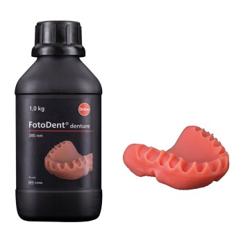 FotoDent denture rosa-transparent 1kg Fl