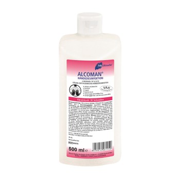 Alcoman+ Händedesinfektion  500ml