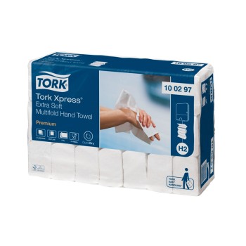 Tork Xpress H2 xsoft weiß 2lg MF  2100St