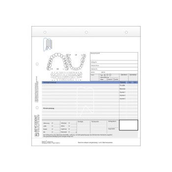 Labor-Auftrag 3-Fach Neutral  100St