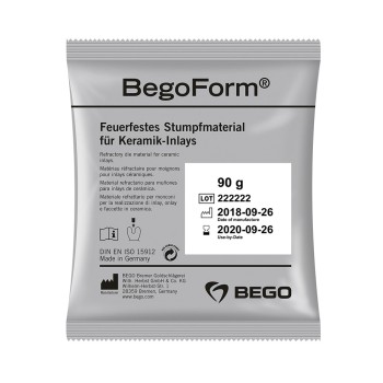 Begoform Stumpfmaterial 15x90g o.Flü.Krt