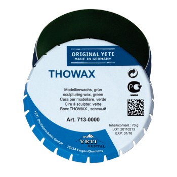 Thowax Modellierwachs grün 70g