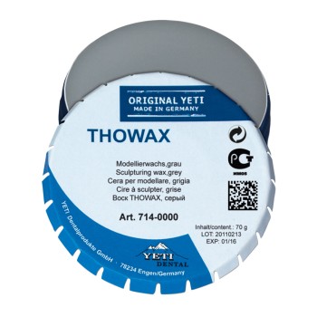 Thowax Modellierwachs grau 70g