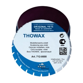 Thowax Modellierwachs violett 70g