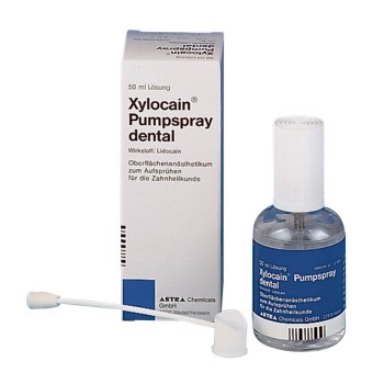 Xylocain Dental Pumpspray Fl 50ml  @