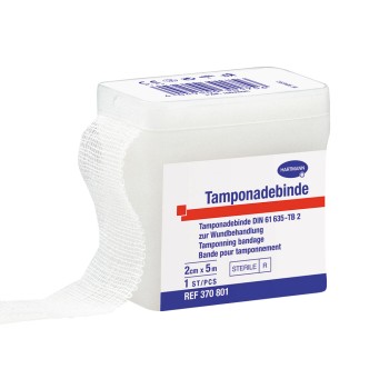 Tamponadebinde 1cm/5m steril Pa