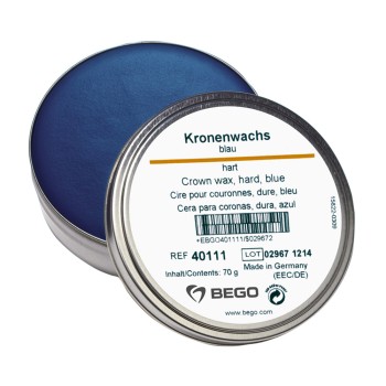 Kronenwachs blau 70g