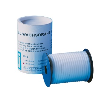 Wachsdraht 3,0 farblos 250g