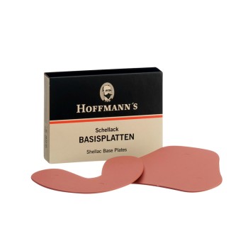 Hoffmann's Basisplatten rosa sort. 100St