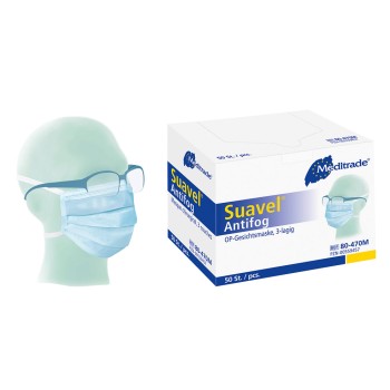 Suavel Antifog Masken Brillenträger 50St