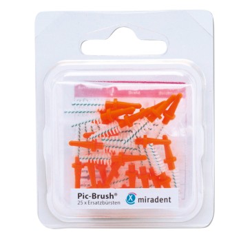 Pic Brush Ersatzbürsten orange 25St