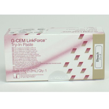 G-CEM Try-In-Paste 1,2ml Bleach 1,5g Spr