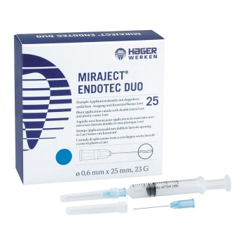 Miraject Endotec Luer Duo 23G 0,6X25mm