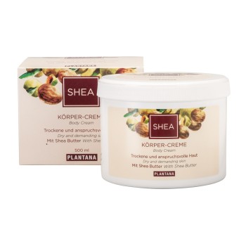 Plantana Körpercreme Shea-Butter  500ml