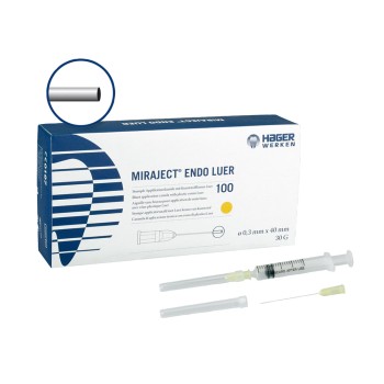 Miraject Endo Luer Kanülen 25G 0,5x40mm