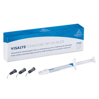 Visalys CemCore Try In Paste Tran. 1,4ml