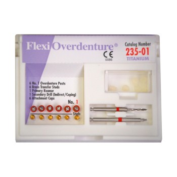 EDS FLEXI OVD Titan-Stifte Gr.1 rot 6St