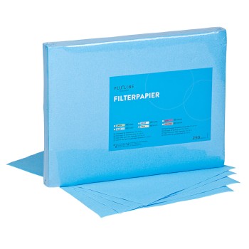 PLULINE FILTERPAPIER 36x28cm blau, 250St