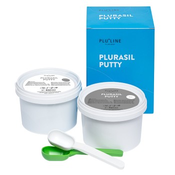 PLURASIL PUTTY blau-grün, 2x450ml