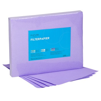 PLULINE FILTERPAPIER 36x28cm lila, 250St