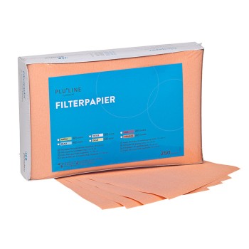 PLULINE FILTERPAPIER 18x28cm oran.,250St