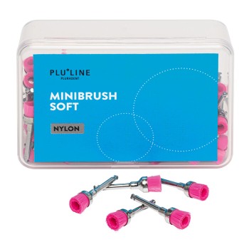 PLULINE MINIBRUSH ZR Nylon soft, 100St