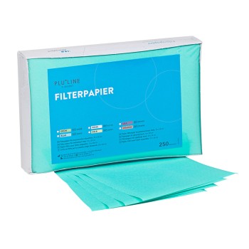 PLULINE FILTERPAPIER 18x28cm grün, 250St