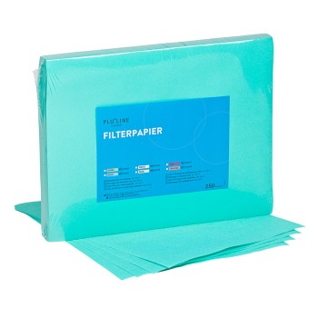 PLULINE FILTERPAPIER 36x28cm grün, 250St