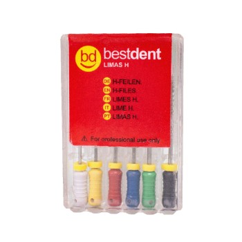 H-Files N.45-80 25mm Bestdent  6St