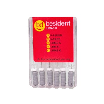 K-Files N.08 21mm Bestdent  6St