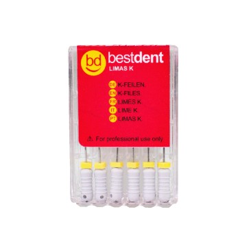 K-Files N.15 25mm Bestdent  6St