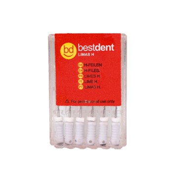 H-Files N.45 21mm Bestdent  6St