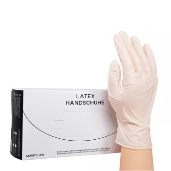 MUNDO LATEXHANDSCHUHE M 100St