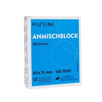 PLULINE ANMISCHBLOCK 60x75mm, 100 Bl