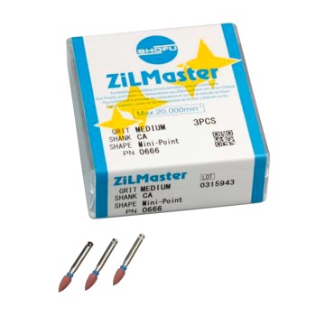 ZiLMaster Mini Point Medium Wkst 3St