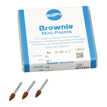 Brownie Minispitze ISO 030 FG  12St