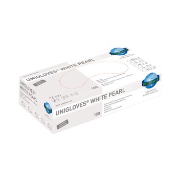 Nitril Whitepearl L 100St