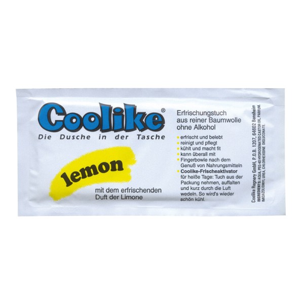 Erfrischungstücher lemon cool. 50St