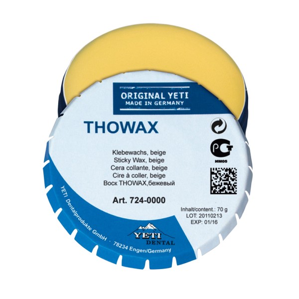 Thowax Klebewachs beige 70g