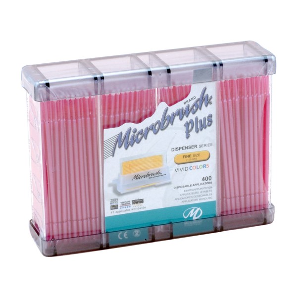 Microbrush plus fine pink  400St