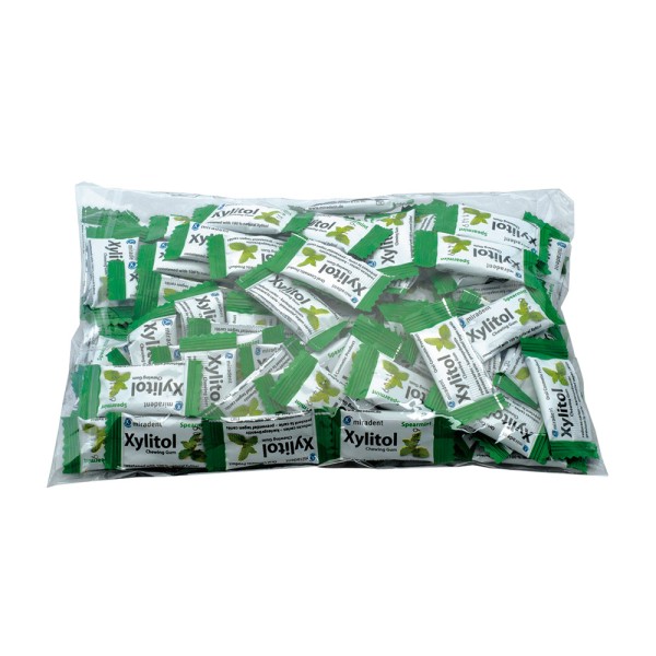 miradent Xylitol Gum Spearmint 100x2St