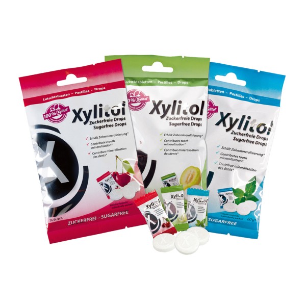 Xylitol Drops melone 60G 26St