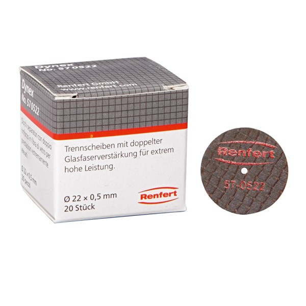 Trennscheiben Dynex 22x0,5mm 20St