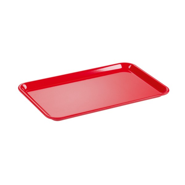 Festopas Tablett 30x19x1cm rot St