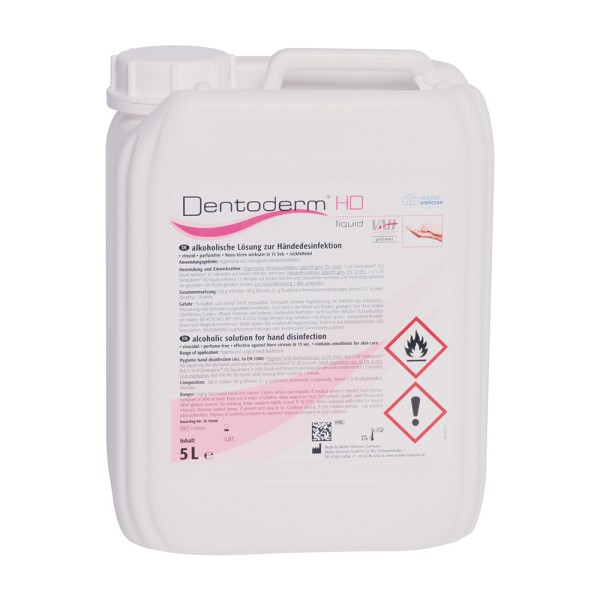 Dentoderm HD liquid  5ltr Kan